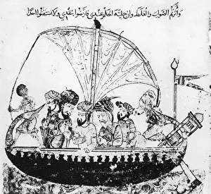 Baghdad: Sailboat on the Euphrates