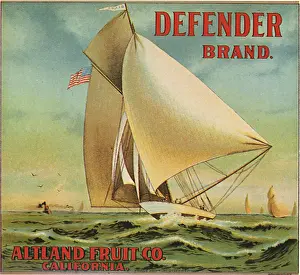 Billowing: Sailboat at Full Sail