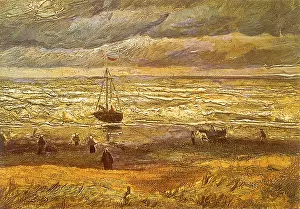 Nears: Sailboat in Storm, by Van Gogh