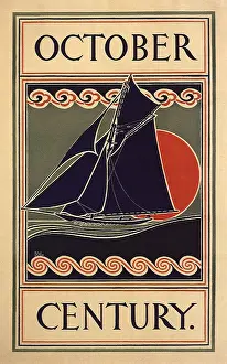 Waterline: Sailboat at Sunset