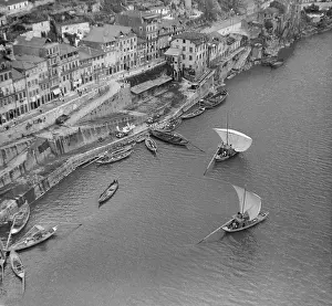 Sailboats: Sailboats on the Douro, 1940