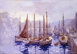 Kelsey: Sailing Boats at Looe