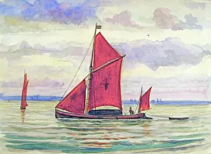 Resided: Sailing boats on the Thames