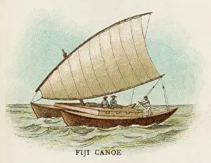 Catamaran: Sailing Canoe, Fiji