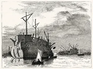 Hulks: Sailing Dinghy and some Hulks, Britain