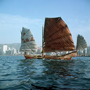 Douglas Dickins: SAILING JUNK/HONG KONG