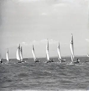 Sails: Sailing off the Cornish coast