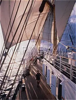 Khersones: SAILING SHIP ON ATLANTIC