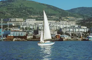Kamchatka: Sailing ship in Avacha Bay, 1995