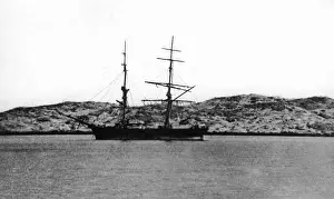 Tilly: The sailing ship Tilly by Adolf Luederitz, 1883