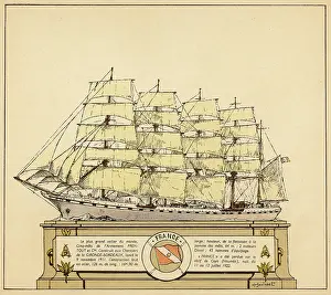Masted: SAILING SHIPS/'FRANCE