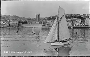 Ives: Sailing in St. Ives Harbour
