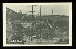Dover: Sailing vessel Andreas at Dover, Kent