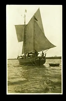 Mast: Sailing vessel at Poole, Dorset