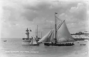 Nautical: Sailing Vessels at Ramsgate West Pier