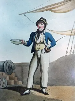 Caricaturist: Sailor Artist: Thomas Rowlandson