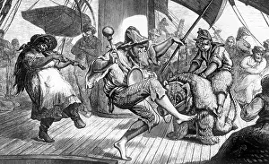 Voyager: Sailor party, around 1850