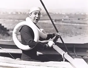 Hilarious: Sailor wearing two life preservers