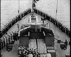 Foredeck: Sailors Gathered on the Foredeck of a British