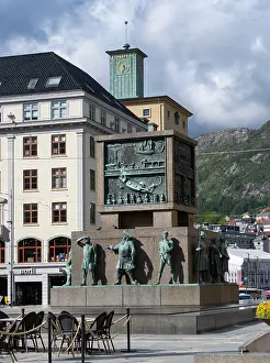 Vestland: Sailor's Monument, Bergen, Norway