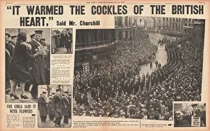 Sailors parade through London