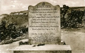 1786: The Sailor's Stone, Hindhead Common, Surrey