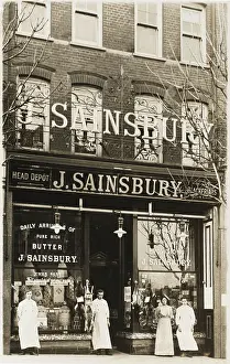 Sainsbury: Sainsburys Shop 1914
