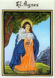 Saintly: Saint Agnes of Rome