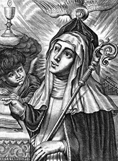Abbess: SAINT ALDEGONDE