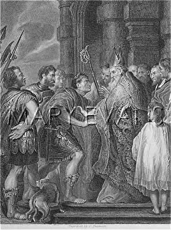 Theodosius: SAINT AMBROSE (339-397)