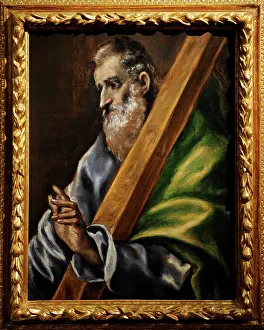 Bearded: Saint Andrew the Apostle, by El Greco