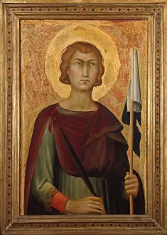 1320s: SAINT ANSANUS, by Simone Martini, 1326, Italian