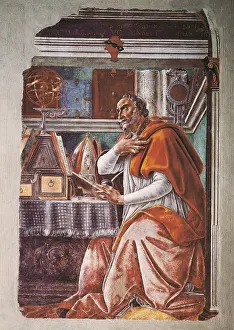 Toscana: Saint Augustine, by Botticelli