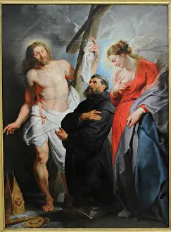 Artes: Saint Augustine between Christ and Mary by Rubens