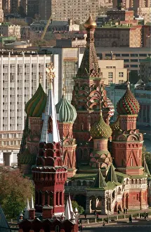 Basils: Saint Basil?s Cathedral in Moscow, 1998