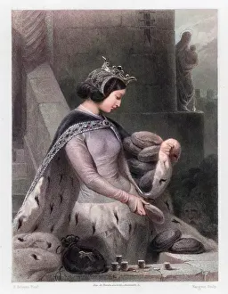 Neustria: Saint Bathilde, Queen of the Franks