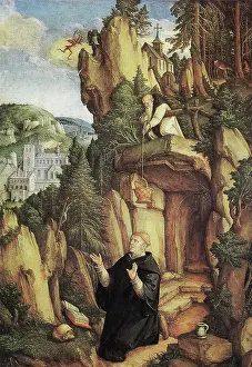 Benedict: Saint Benedict of Nursia, circa 1500