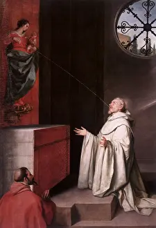 1660: Saint Bernard and the Virgin