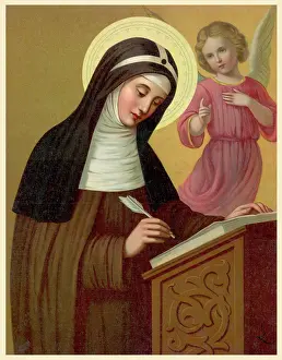 Abbess: Saint Brigid - Writing