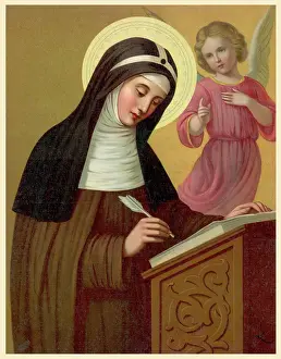 Abbess: Saint Brigid - Writing