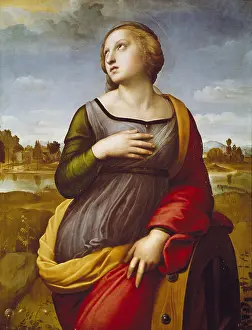 Catharine: Saint Catharine of Alexandria, by Raphael