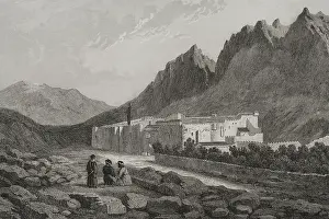 Crusaders: Saint Catherine's Monastery, at the foot of Mount