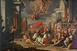 Sigismondo: Saint Charles Borromeo ministers to the sick