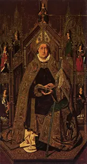 1490: Saint Domingo de Silos Enthroned