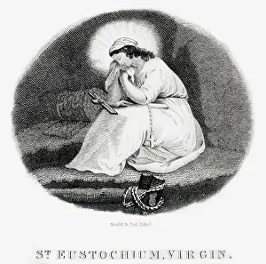 Mould: Saint Eustochium, Virgin