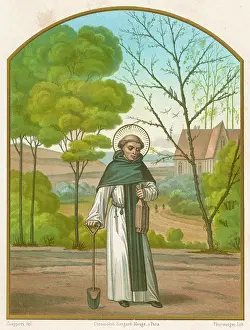Breuil: SAINT FIACRE IN FIELD
