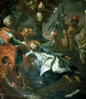 Wald: Saint Francis Xavier on his deadbed
