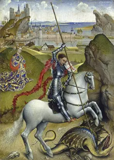 1430s: Saint George and the Dragon