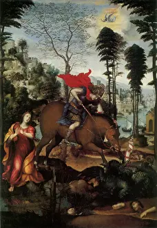 Aghast: Saint George and Dragon