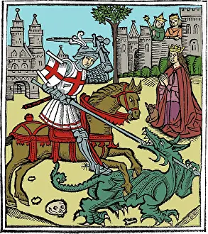 Helpers: Saint George and the Dragon